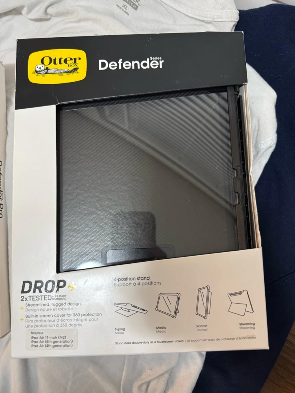 OtterBox Defender Series Rugged Tablet Case in Black